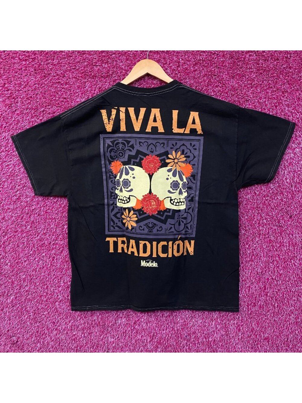 Modelo Cerveza Mexico Viva La Tradicion T-Shirt XL